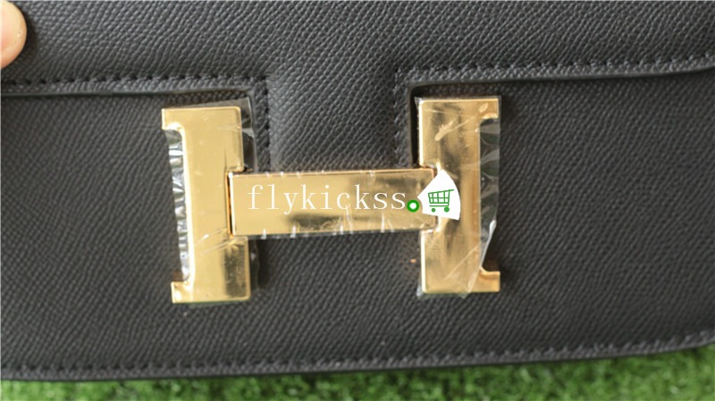 Hermes Black Shoulder Bag 24inches